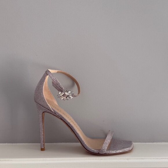 Stuart Weitzman nudistcurve heels new no box